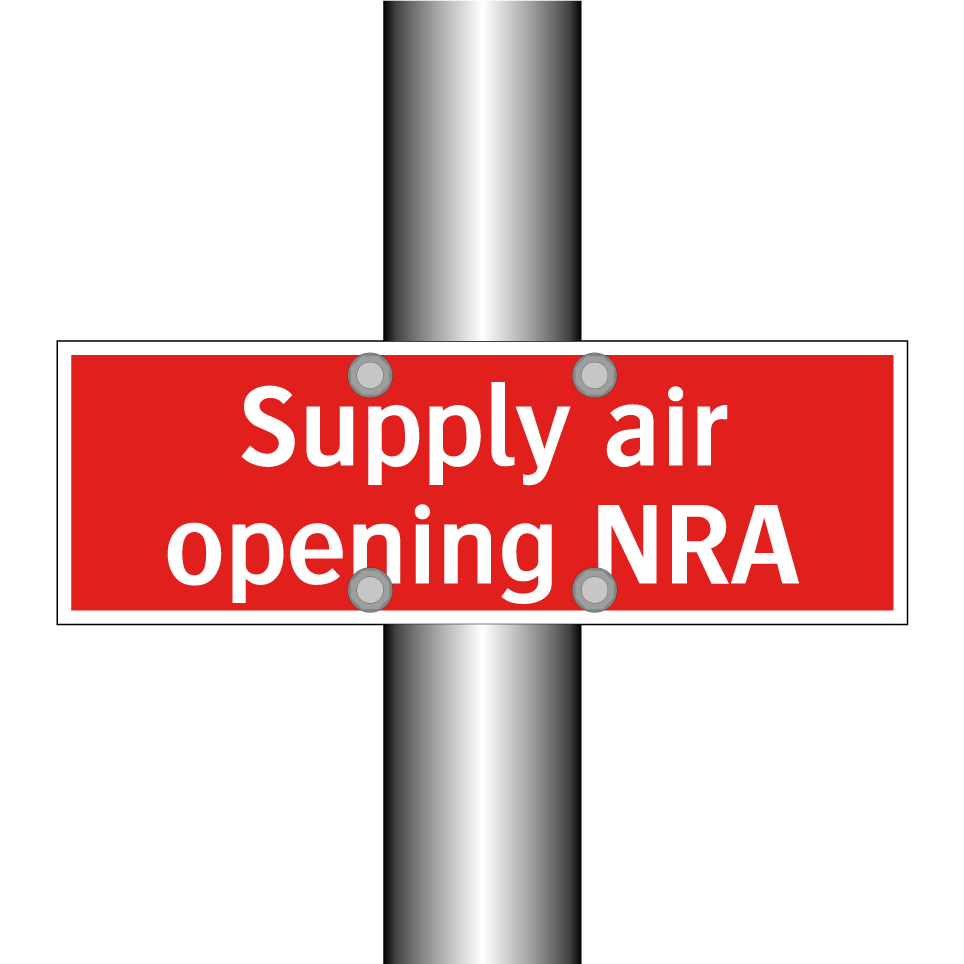 Supply air opening NRA