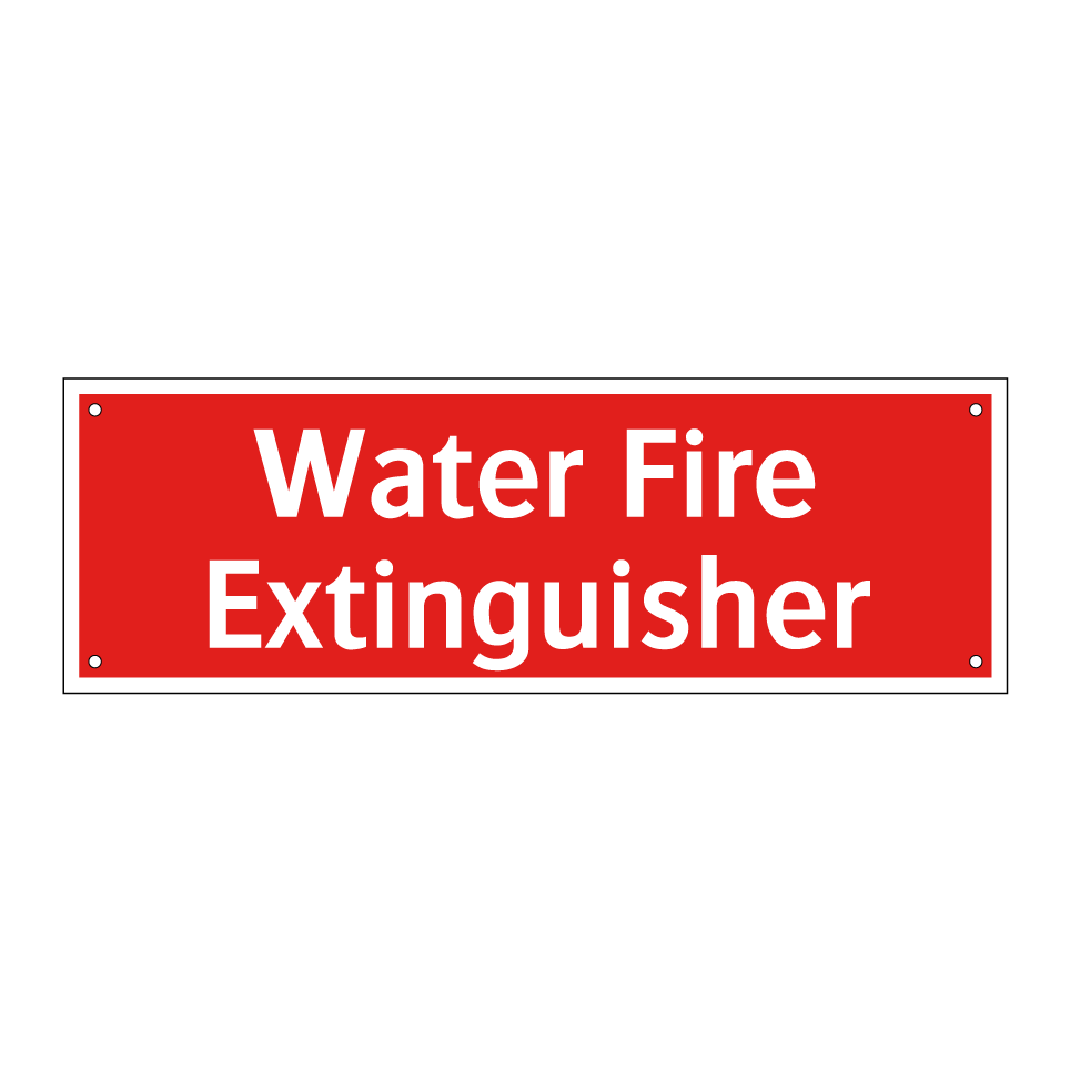 Water Fire Extinguisher