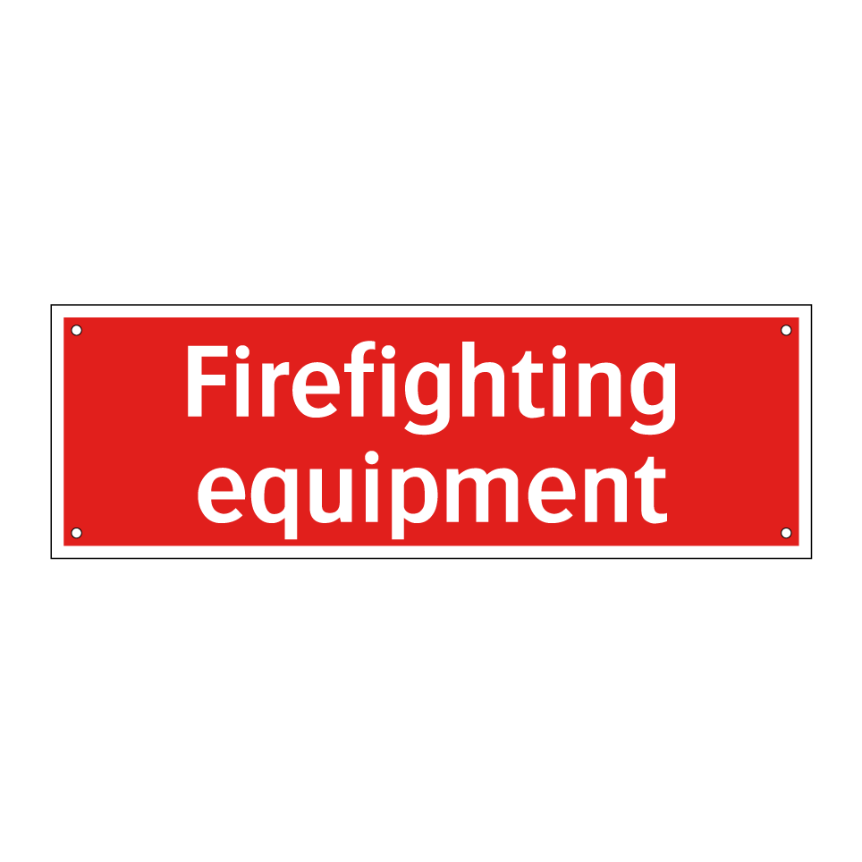 Firefighting equipment