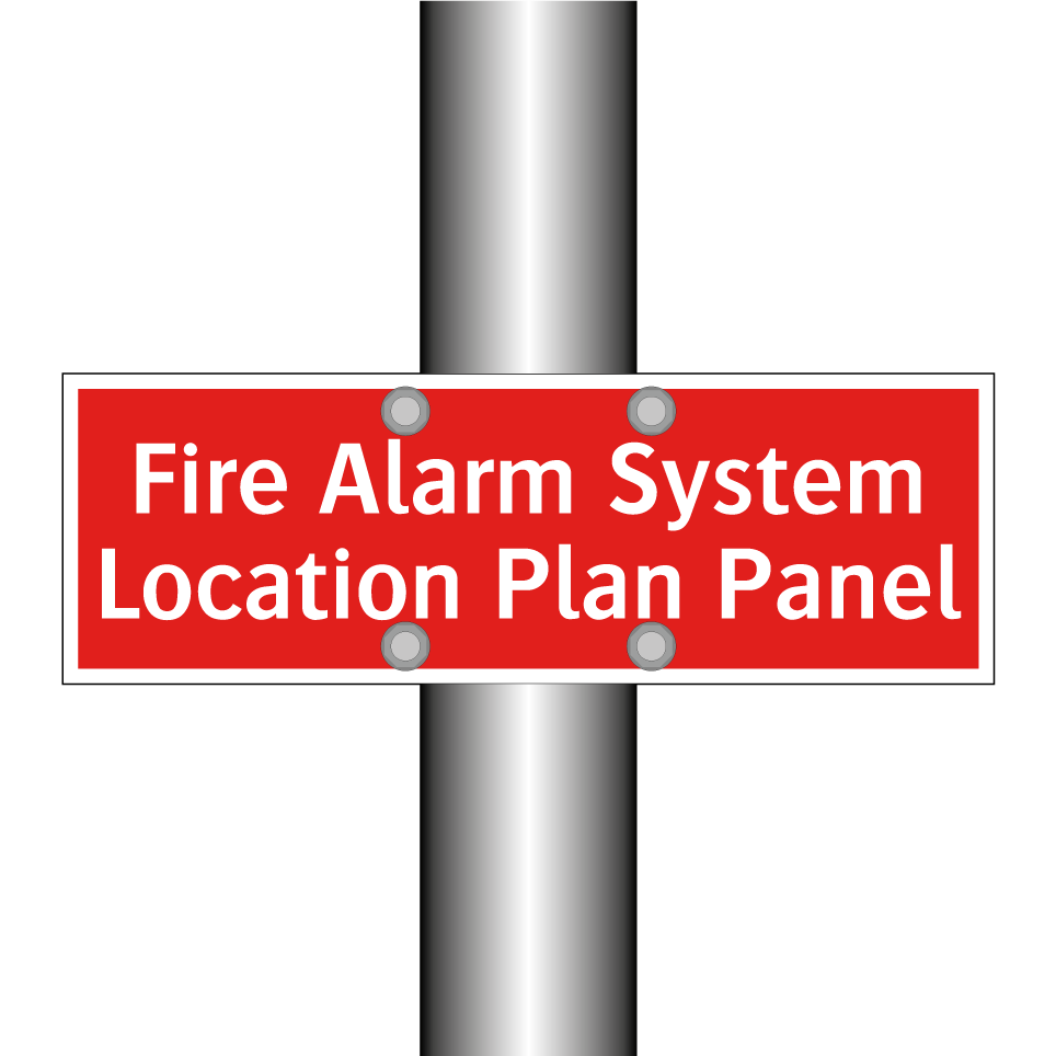 Fire Alarm System Location Plan Panel