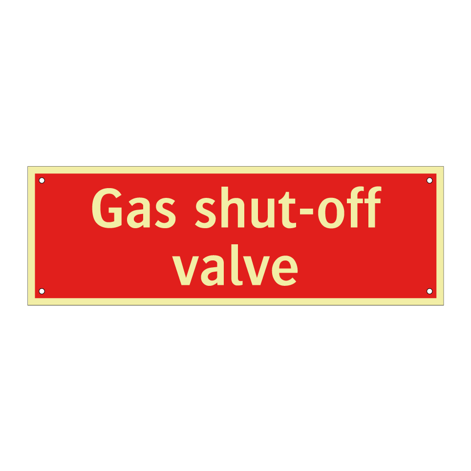 Gas shut-off valve