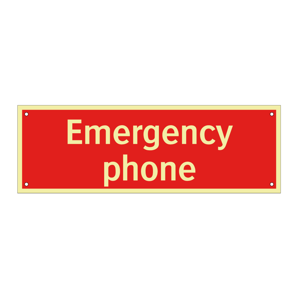Emergency phone