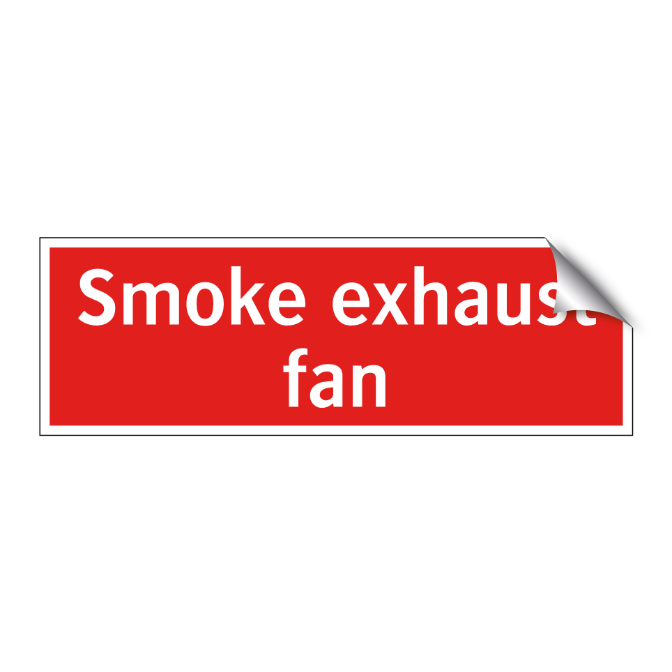Smoke exhaust fan