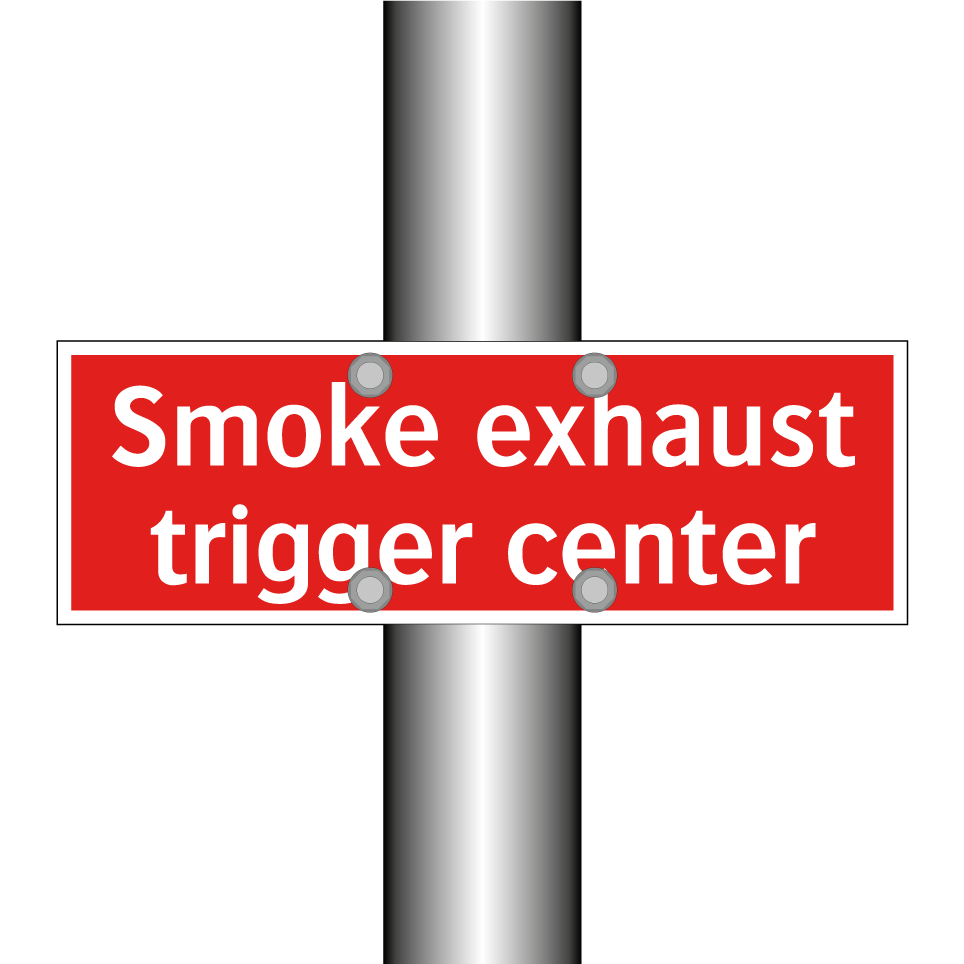 Smoke exhaust trigger center