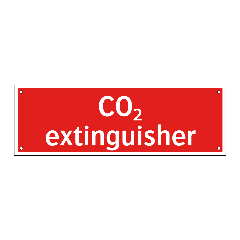 CO₂ extinguisher