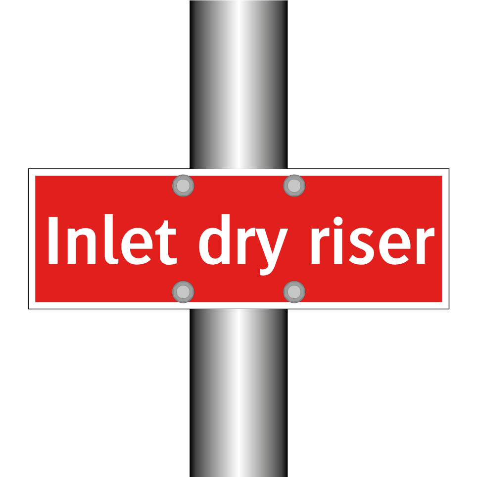 Inlet dry riser