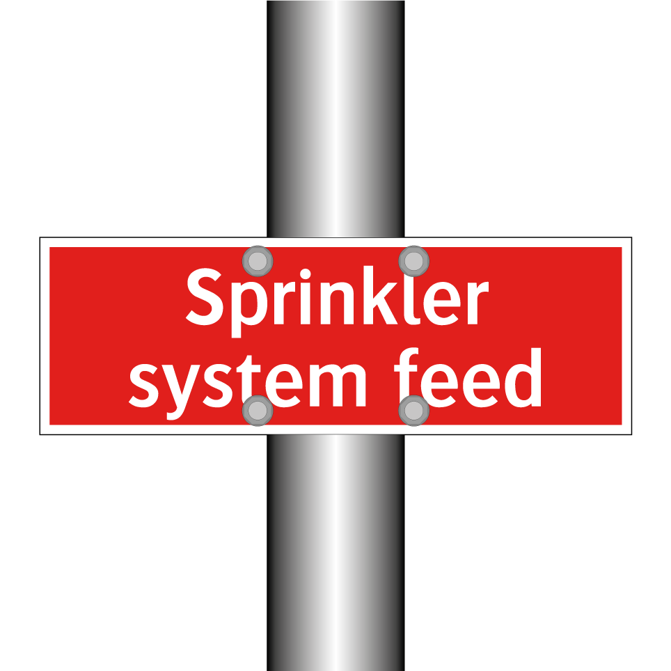 Sprinkler system feed