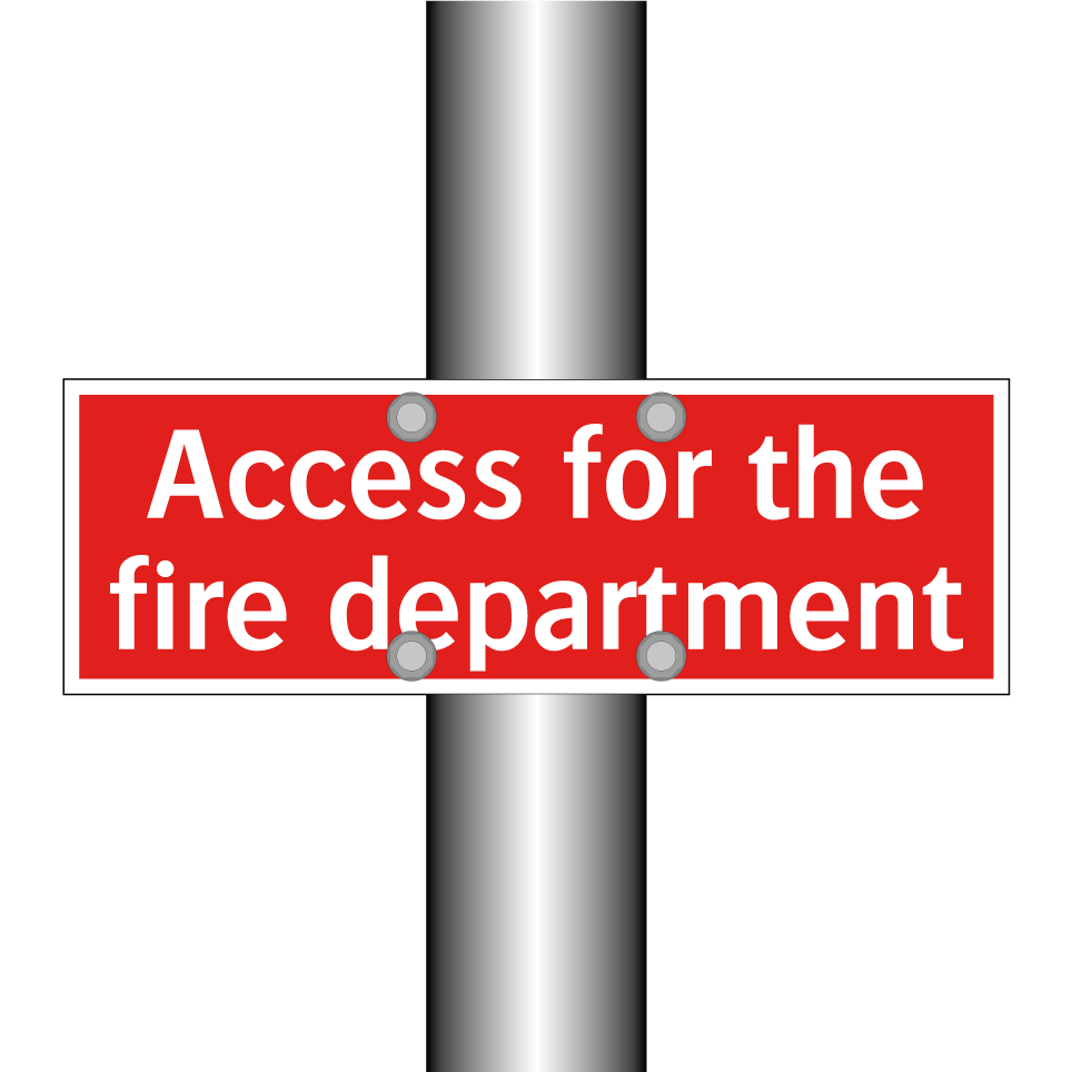 Access for the fire department