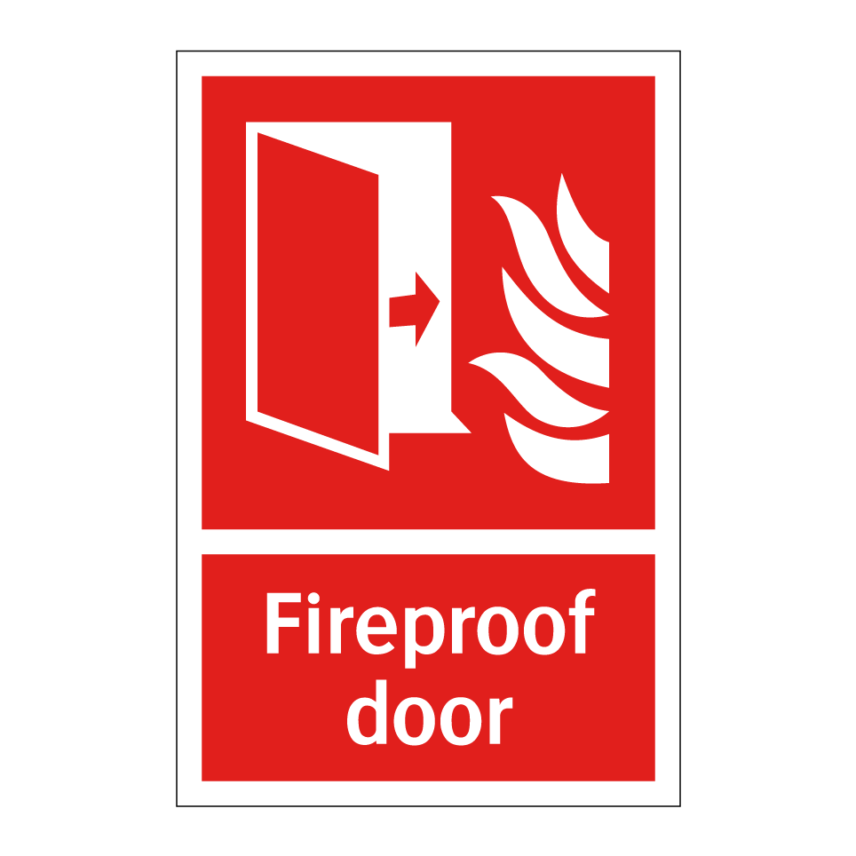 Fireproof door