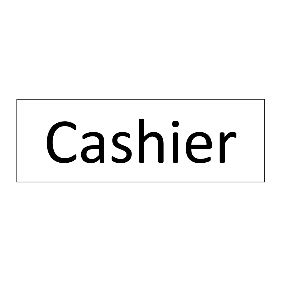 Cashier