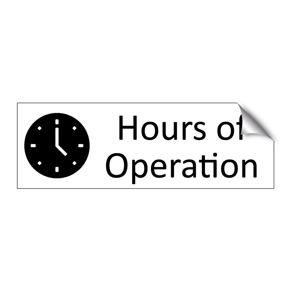 Hours of Operation