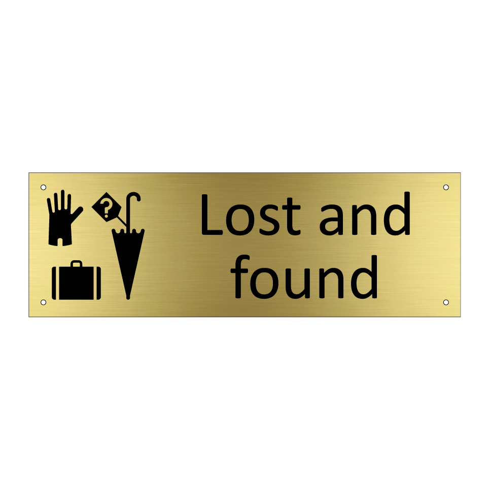 Lost and found