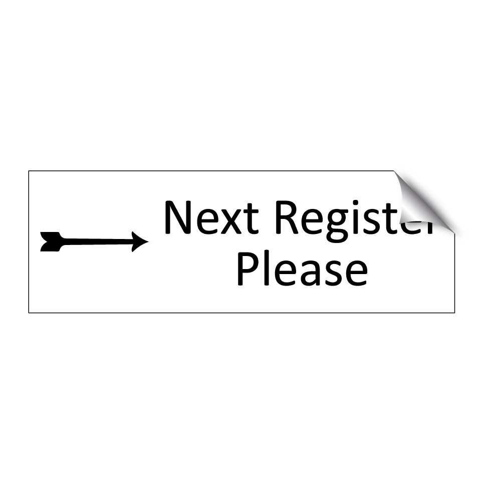 Next Register Please