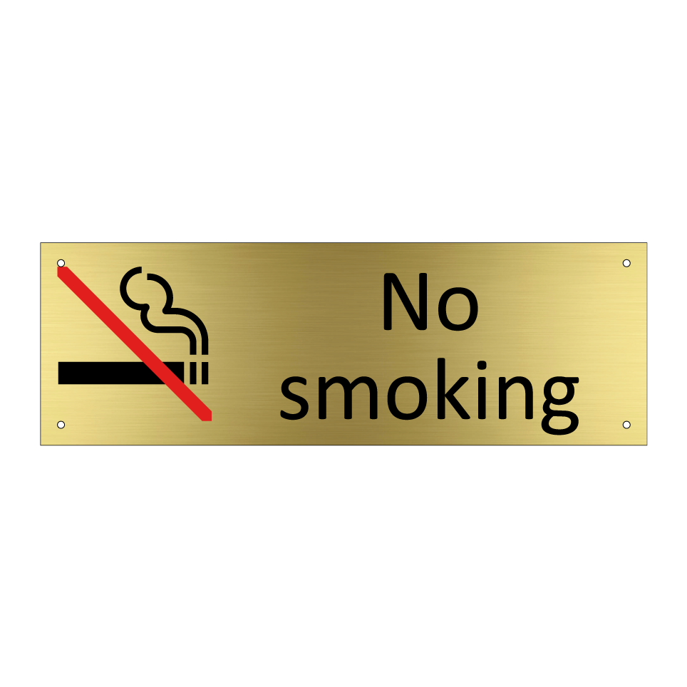 No smoking
