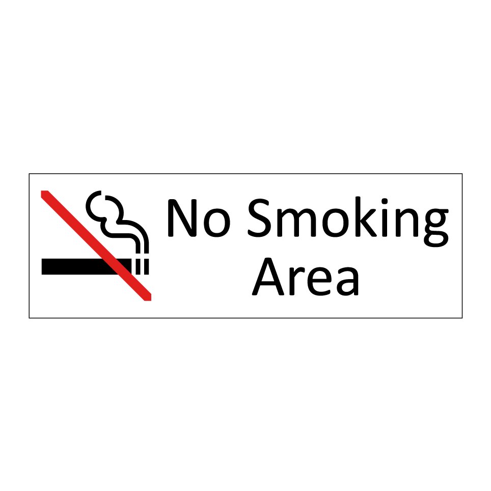 No Smoking Area
