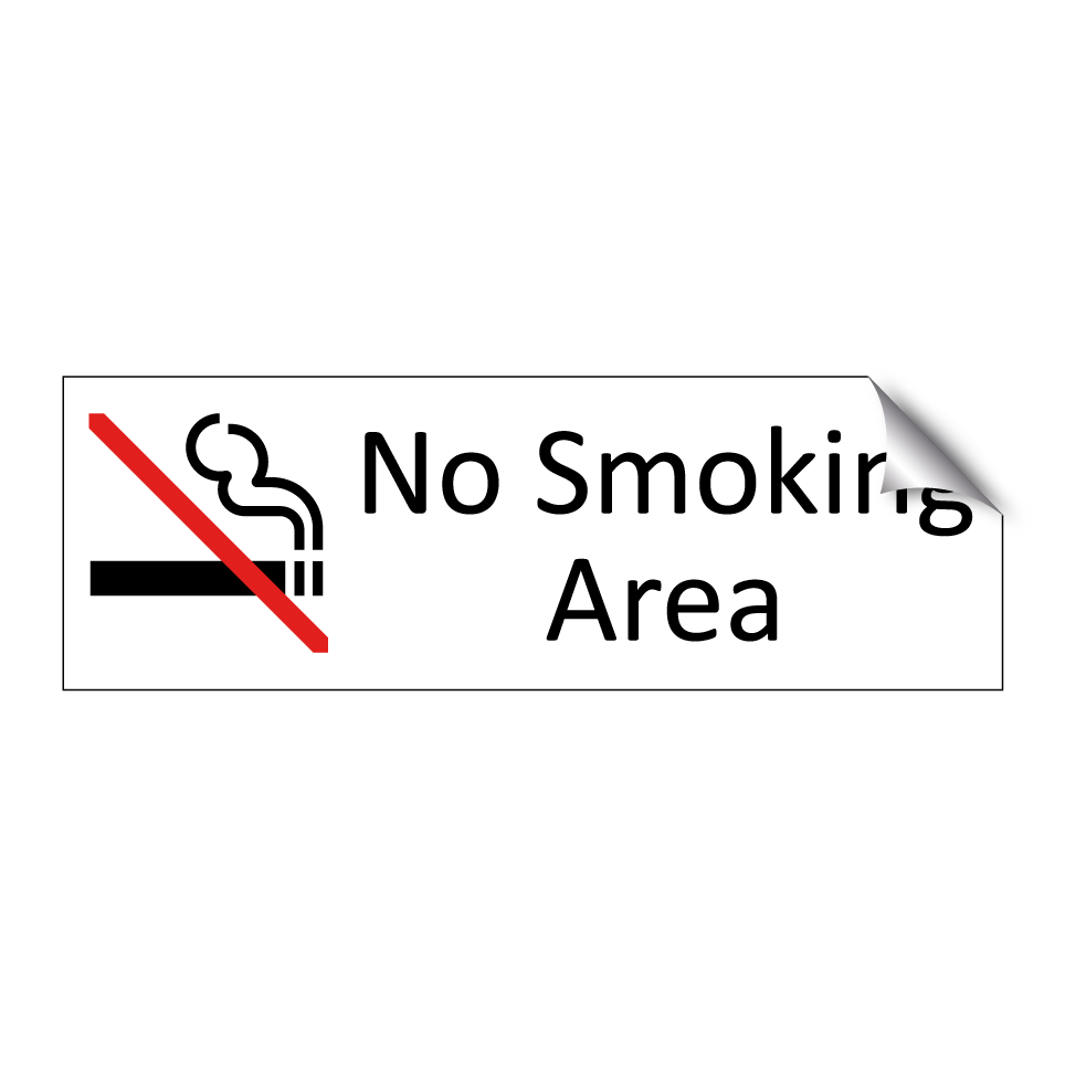 No Smoking Area