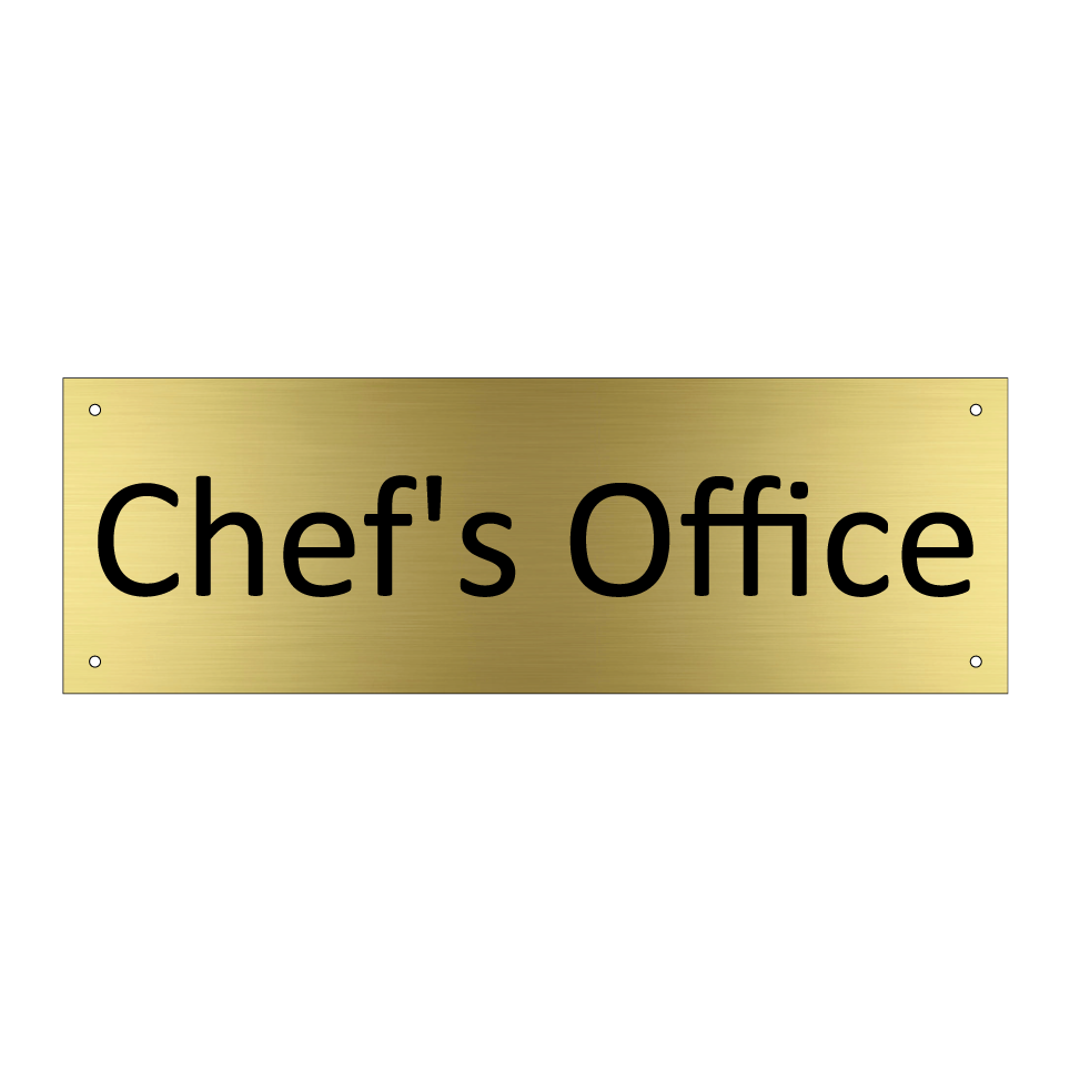 Chef's Office
