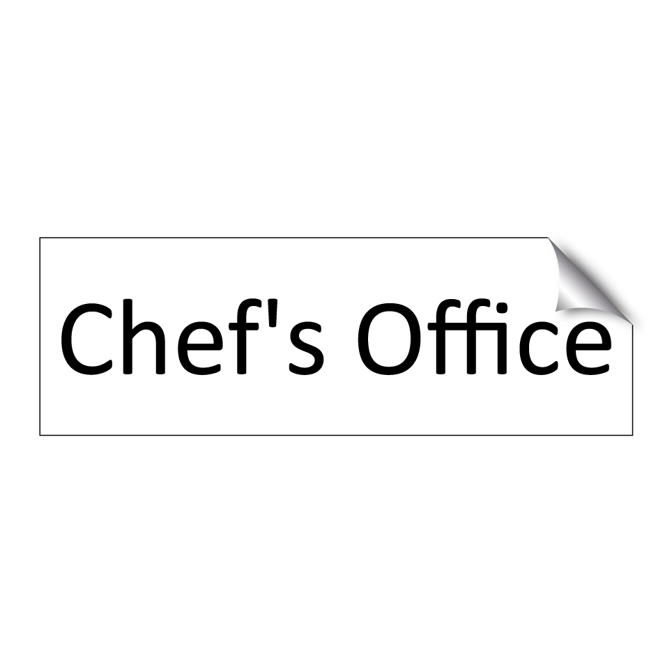 Chef's Office