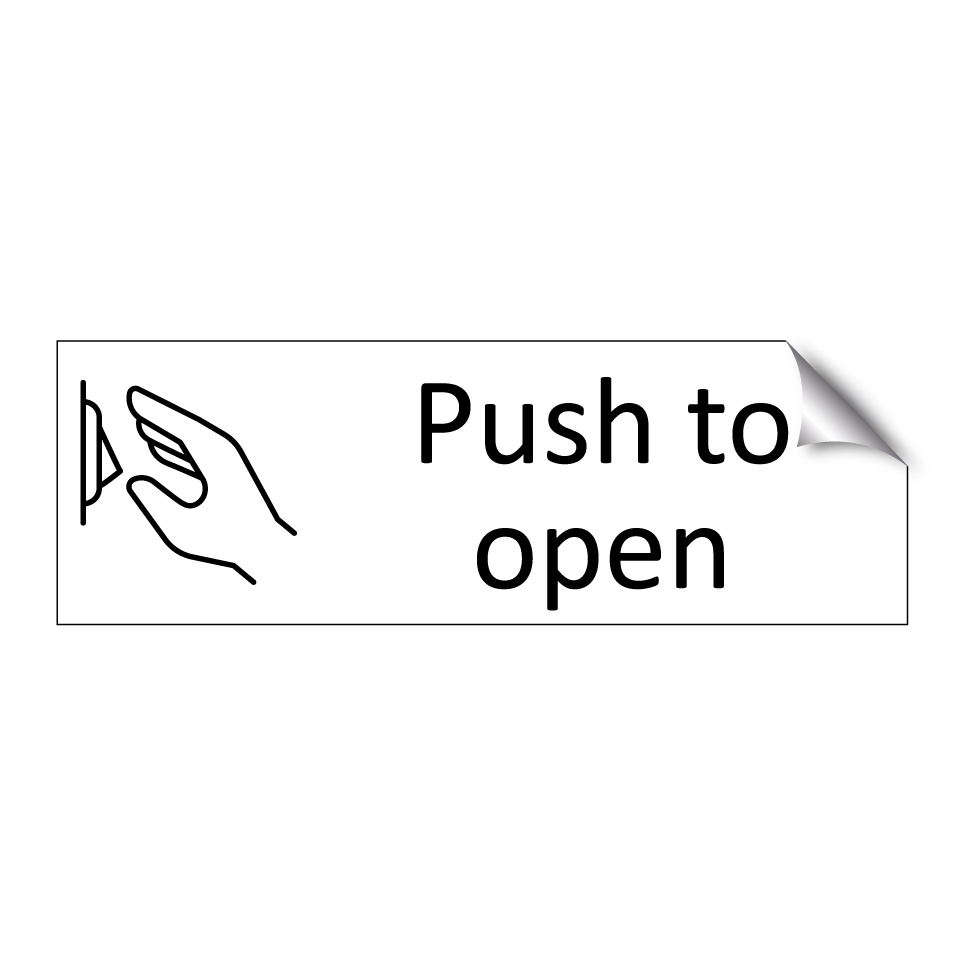 Push to open