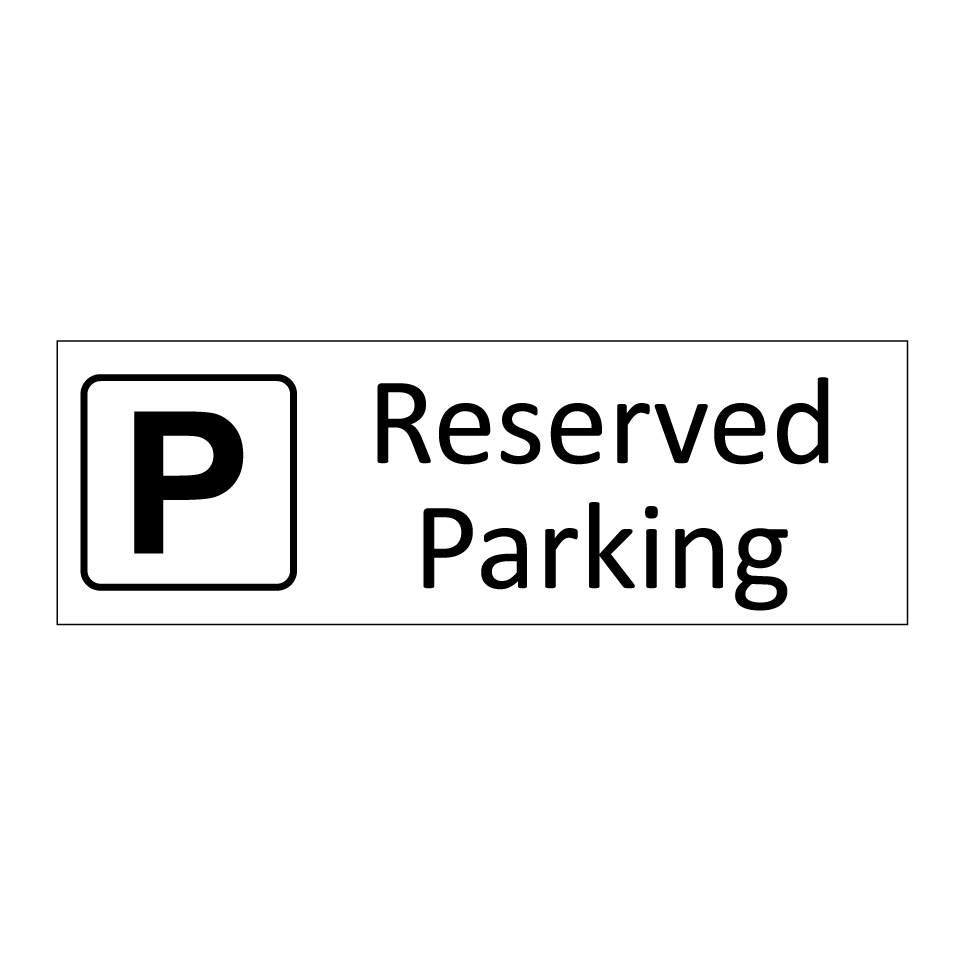 Reserved Parking