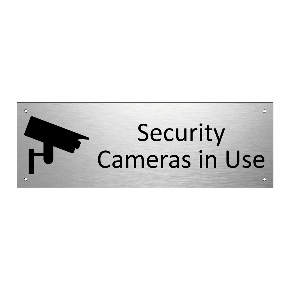 Security Cameras in Use
