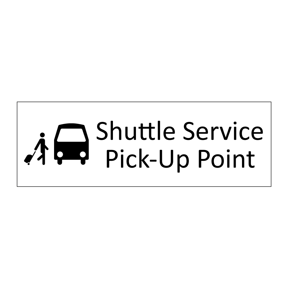 Shuttle Service Pick-Up Point