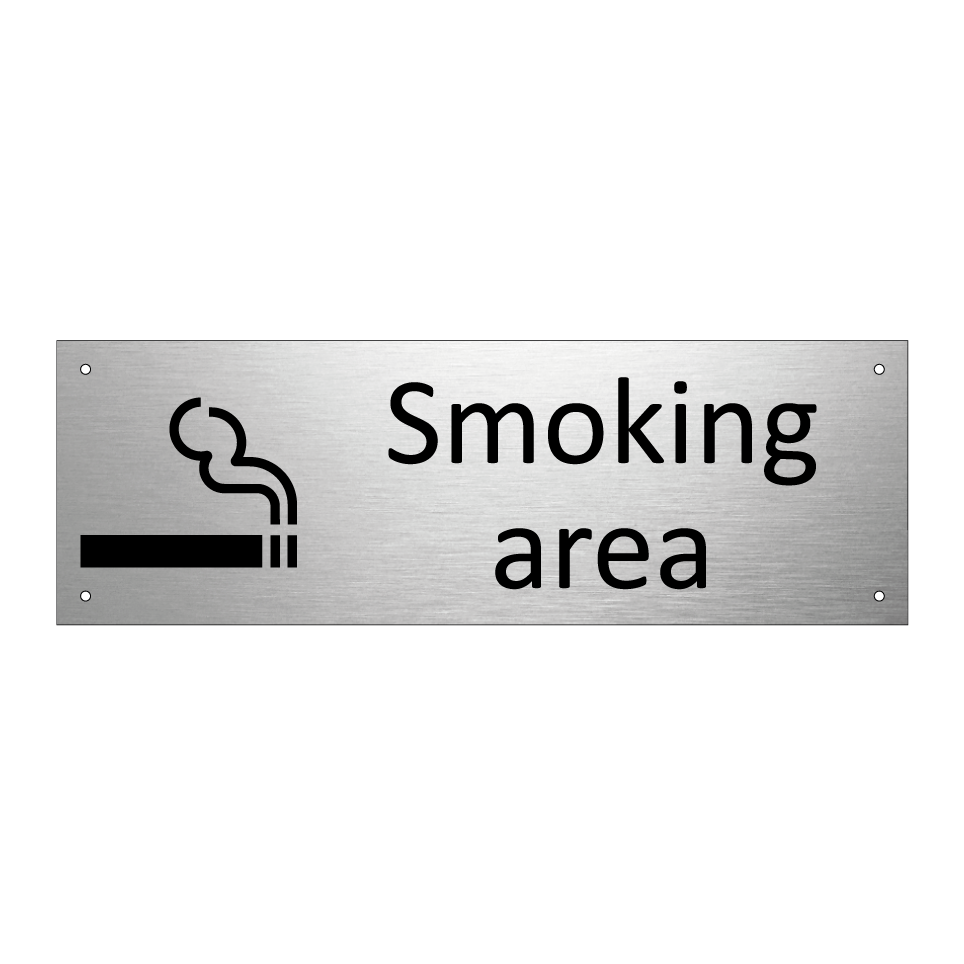 Smoking area