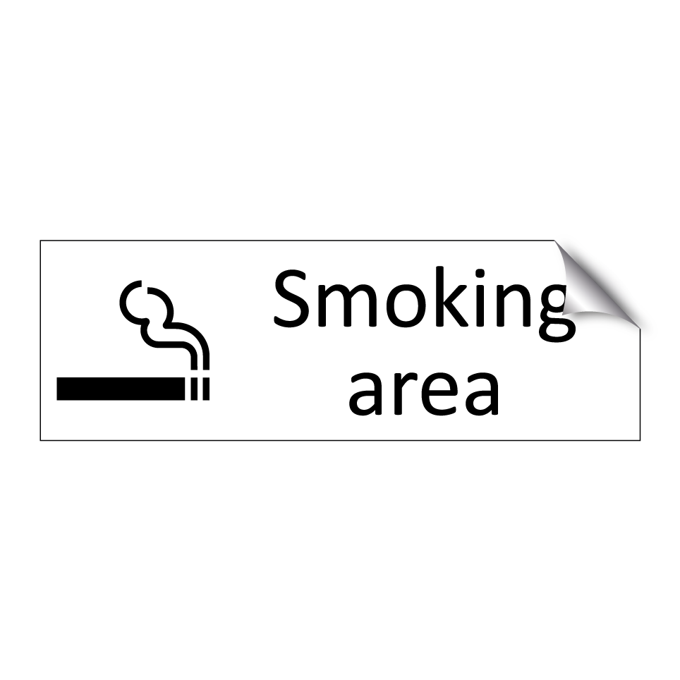 Smoking area