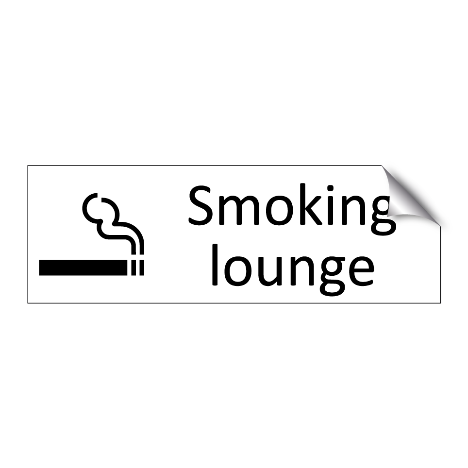 Smoking lounge