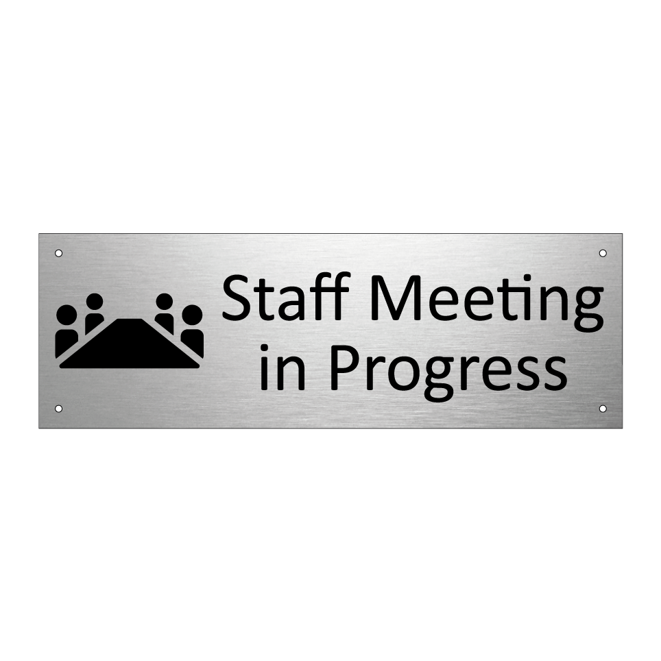 Staff Meeting in Progress