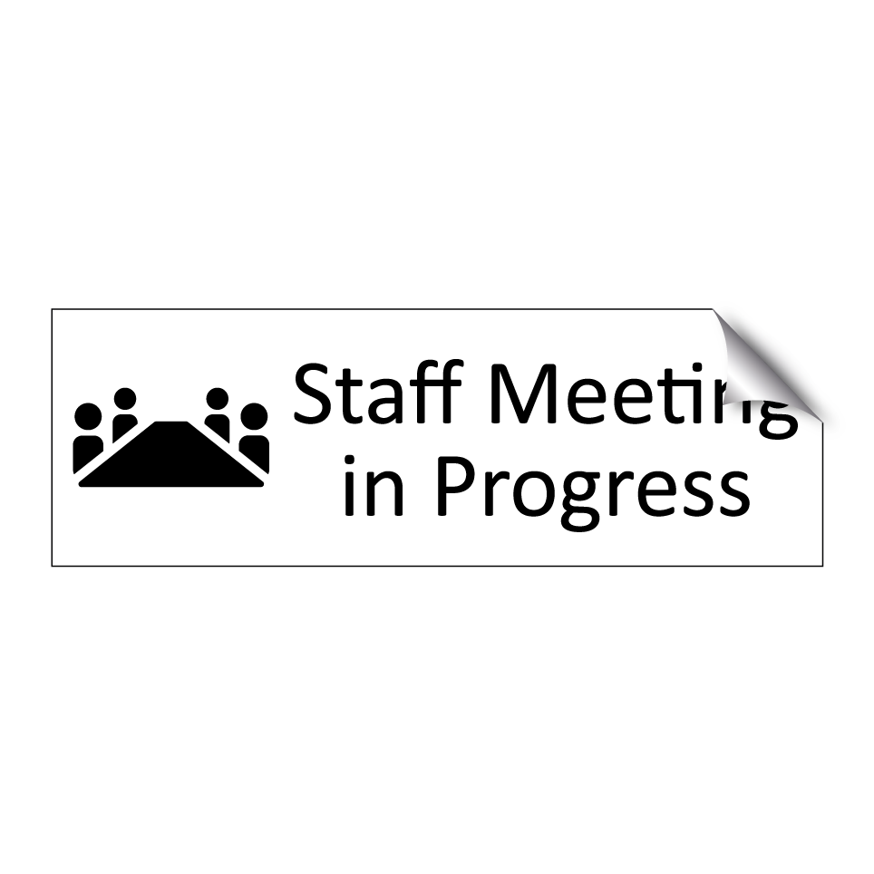 Staff Meeting in Progress