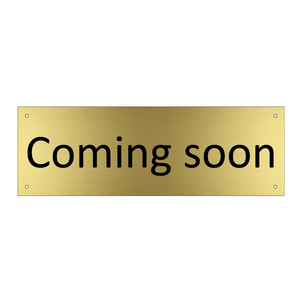 Coming soon