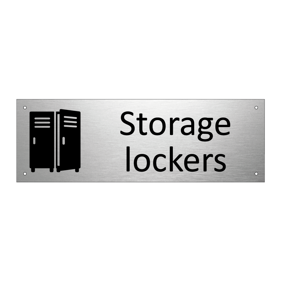 Storage lockers