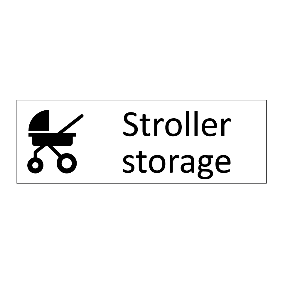 Stroller storage