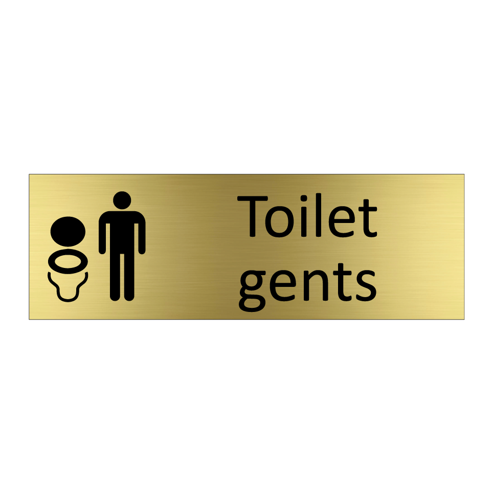 Toilet gents