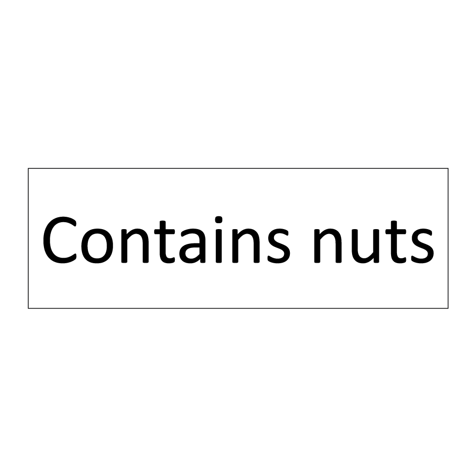 Contains nuts