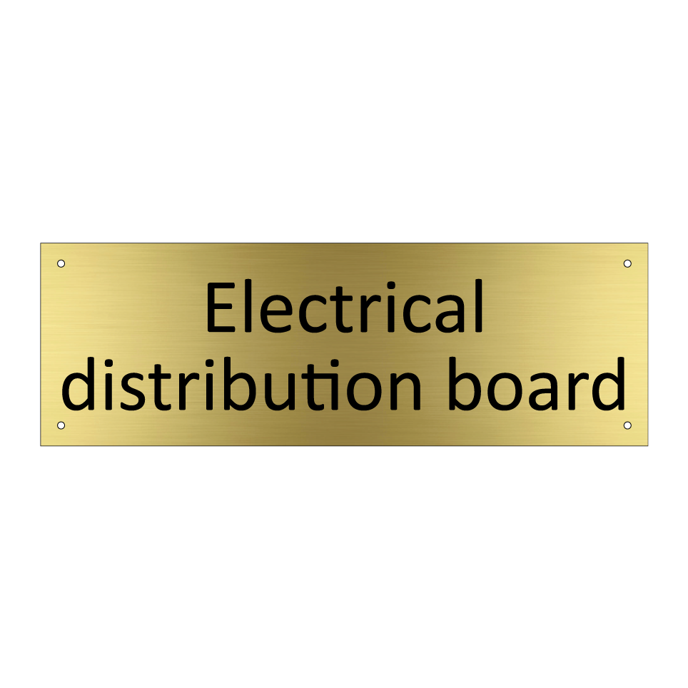 Electrical distribution board