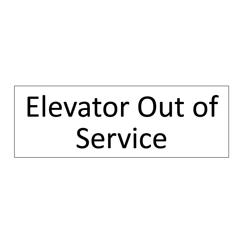 Elevator Out of Service