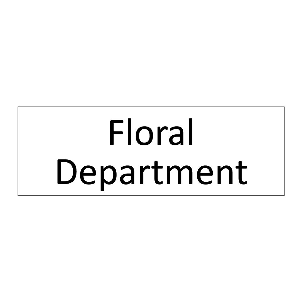 Floral Department