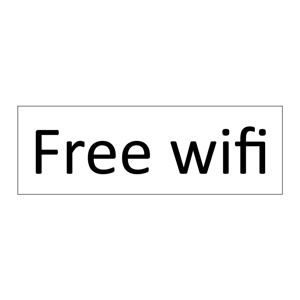 Free wifi