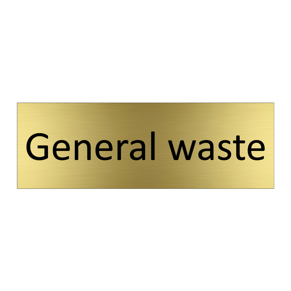 General waste