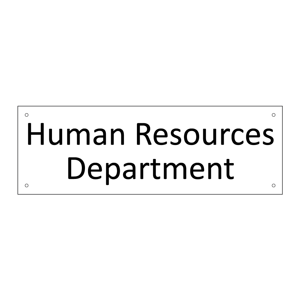 Human Resources Department