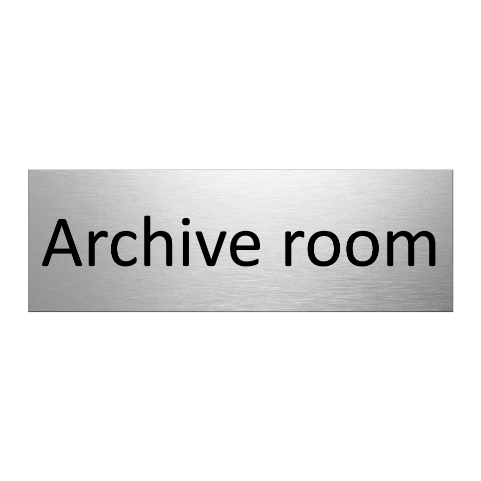 Archive room