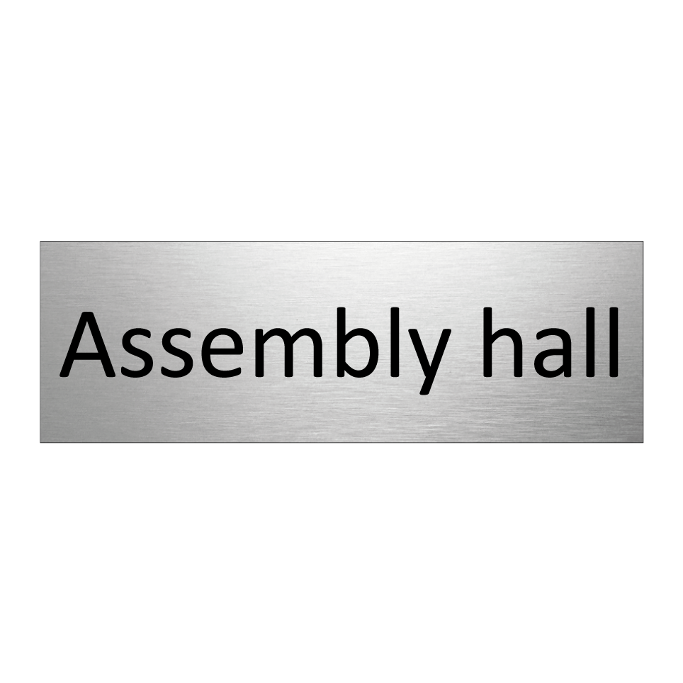 Assembly hall
