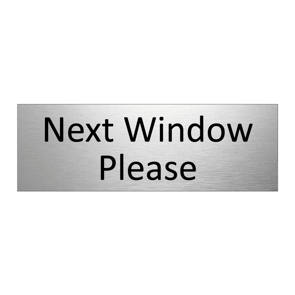 Next Window Please