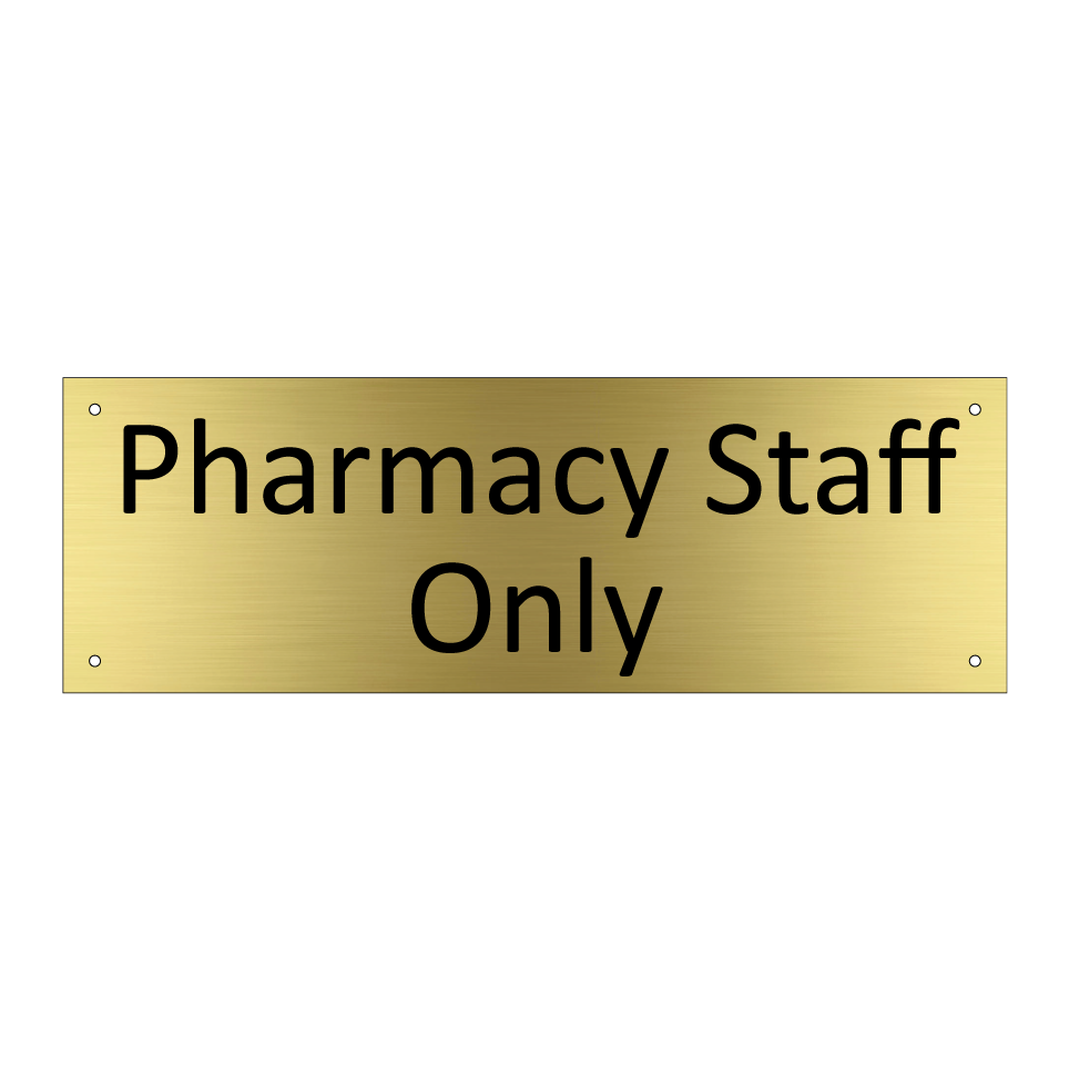 Pharmacy Staff Only