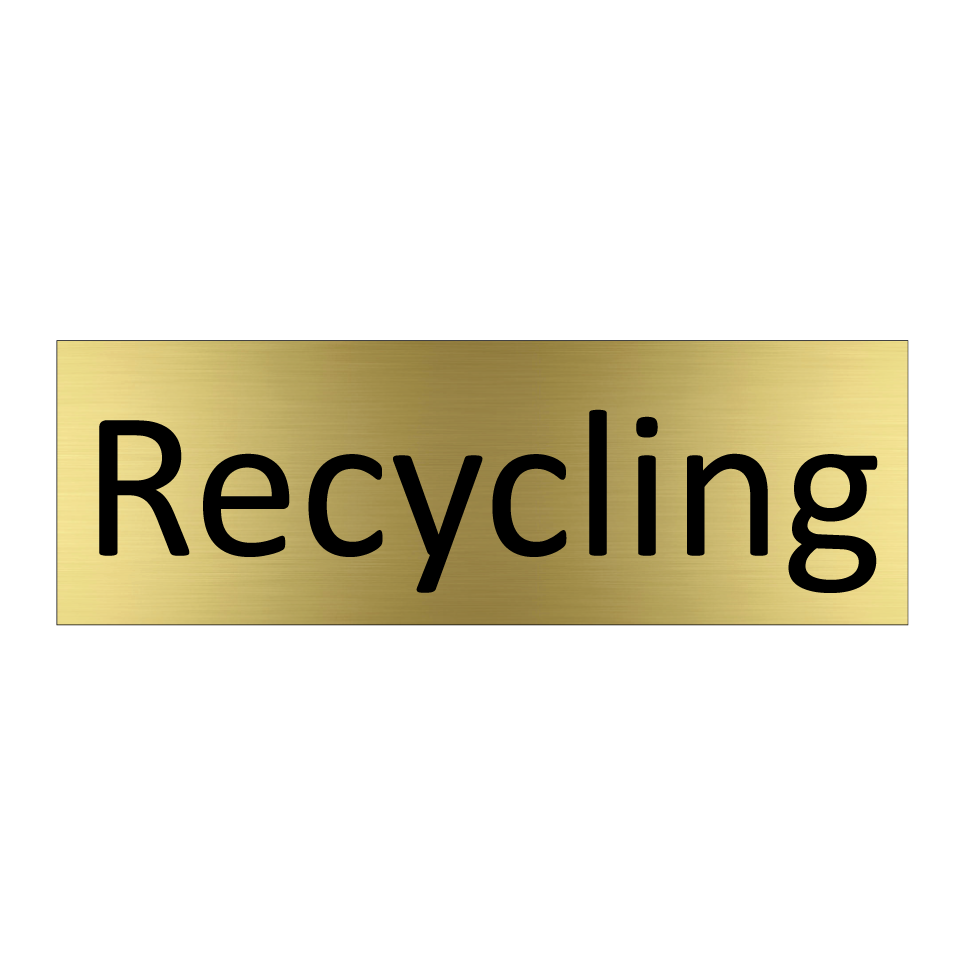 Recycling