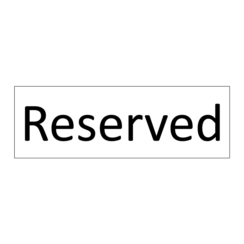 Reserved