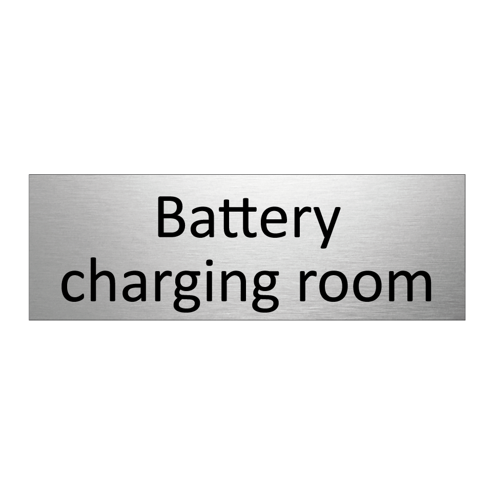 Battery charging room