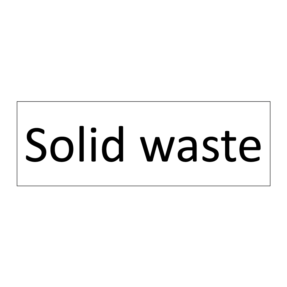 Solid waste